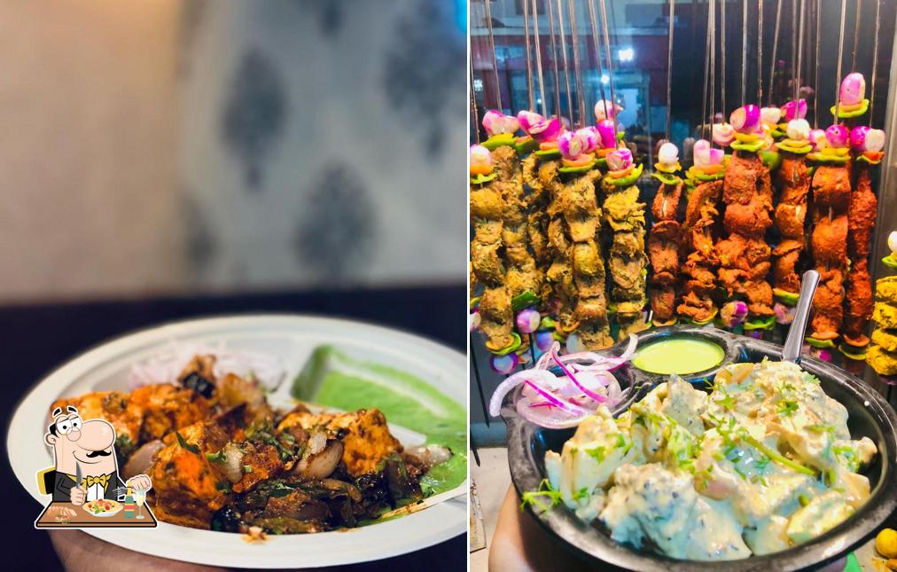 Food at Bake n shake cafe and Chaap