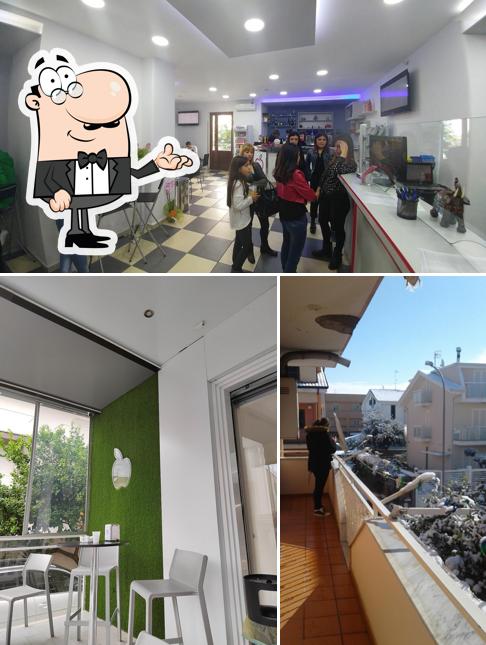 Tra le diverse cose da Apple Game Caffè si possono trovare la interni e esterno
