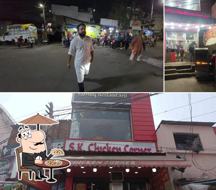 Check out how S K Chicken Corner looks outside