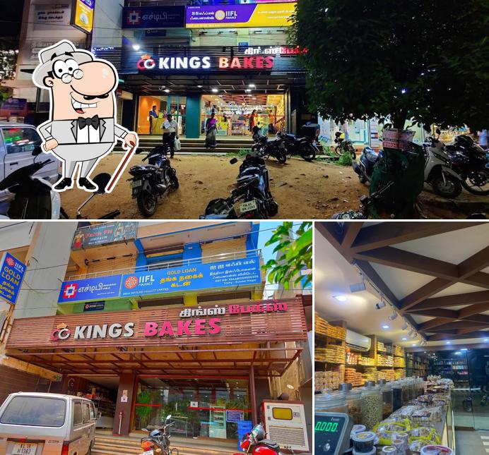 The exterior of Kings Bakes