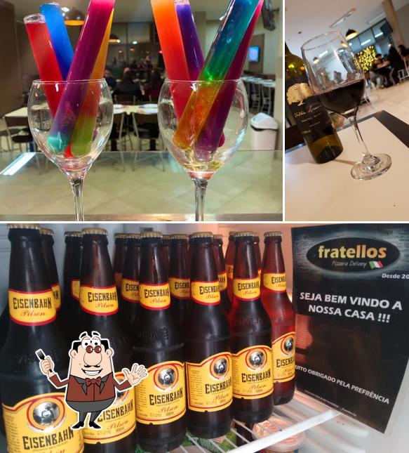 Mousse de chocolate em Fratellos Itu Pizzaria