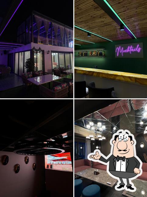 The interior of Top nosh