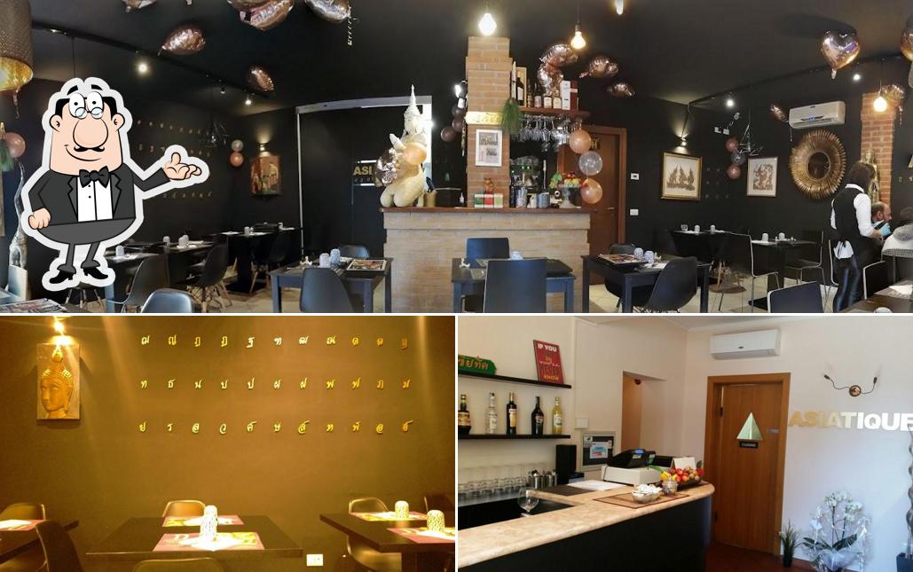 Gli interni di Asiatique Thai Cuisine