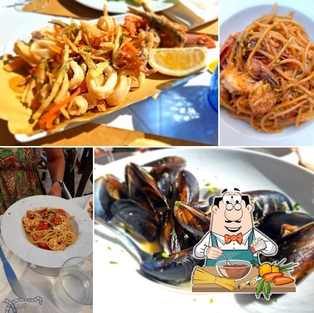 Spaghetti alla bolognese al Centro Balneare Polizia di Stato