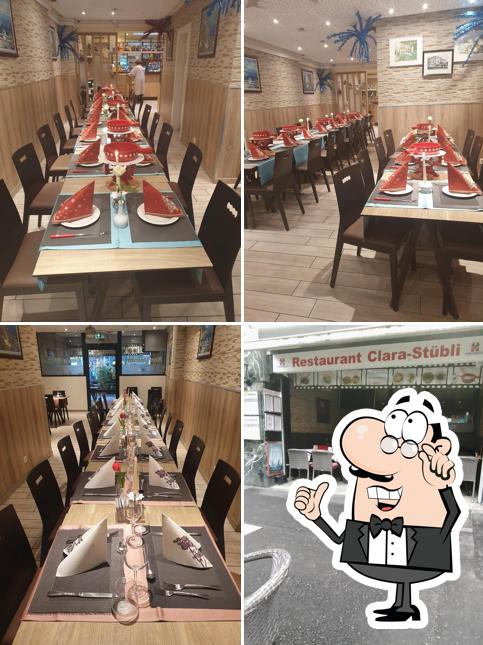 Dai un'occhiata agli interni di Restaurant Clarastübli