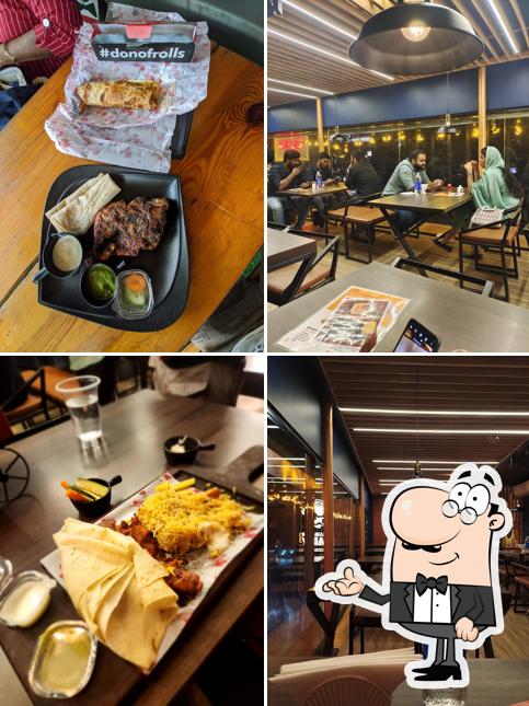 The interior of Shawarma Daddy