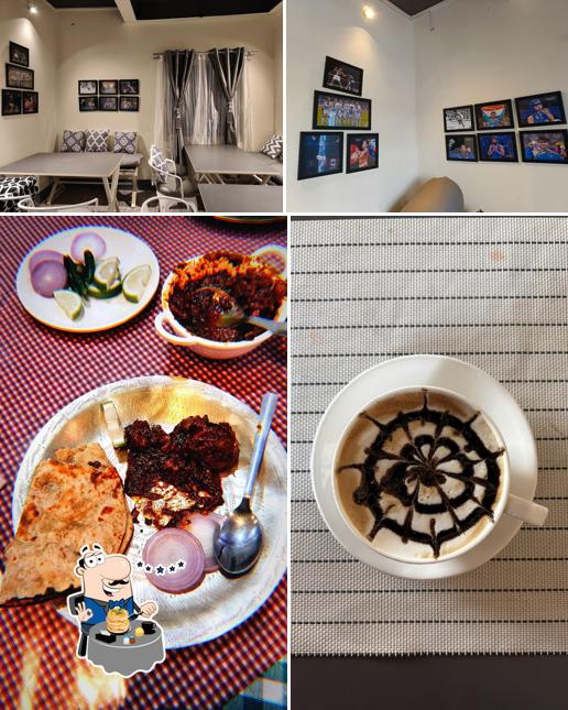 Take a look at the picture depicting food and interior at Shelly's Cafe
