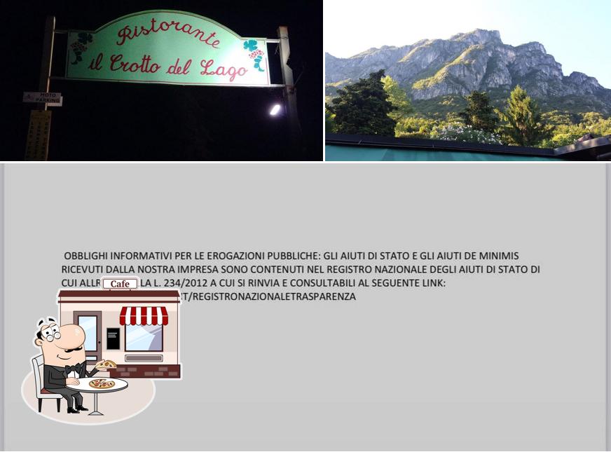 Gli esterni di Il Crotto del Lago