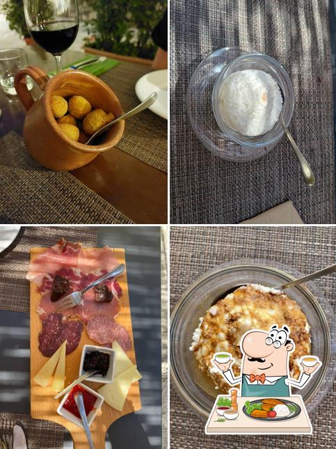 Platti al La Taverna del Longobardo