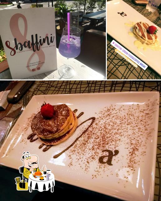 Tra le varie cose da Sbaffini - Urban Food & Coffee Break - Colazioni, Aperitivi e Pranzi di Lavoro si possono trovare la cibo e bevanda