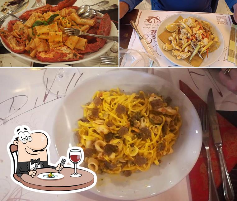 Platti al Osteria DiVilla Rimini