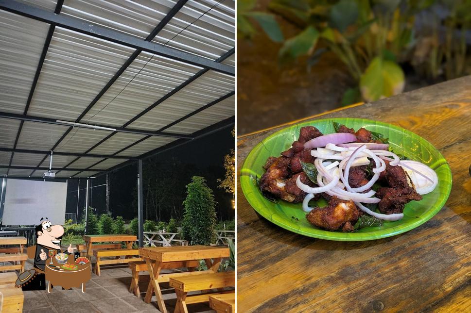 Meals at RED TEA. RESTAURANT ADOOR