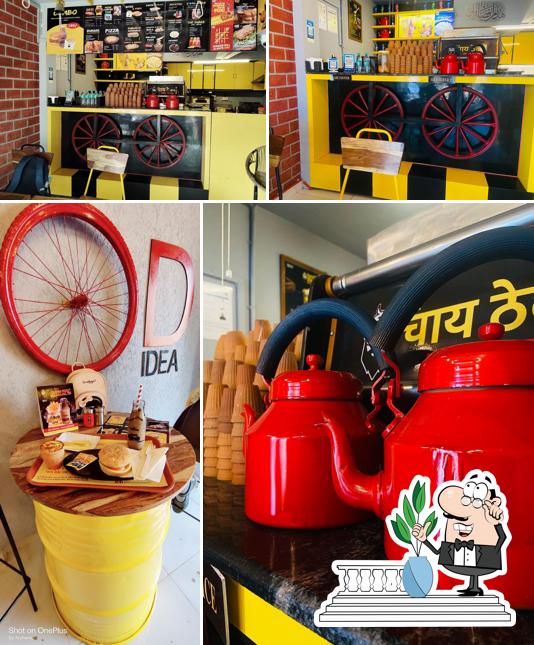 The image of exterior and interior at The Chai Theka