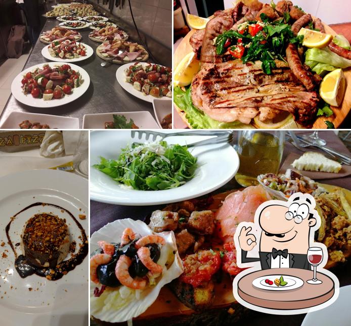 Cibo al Ristorante Fontanarossa