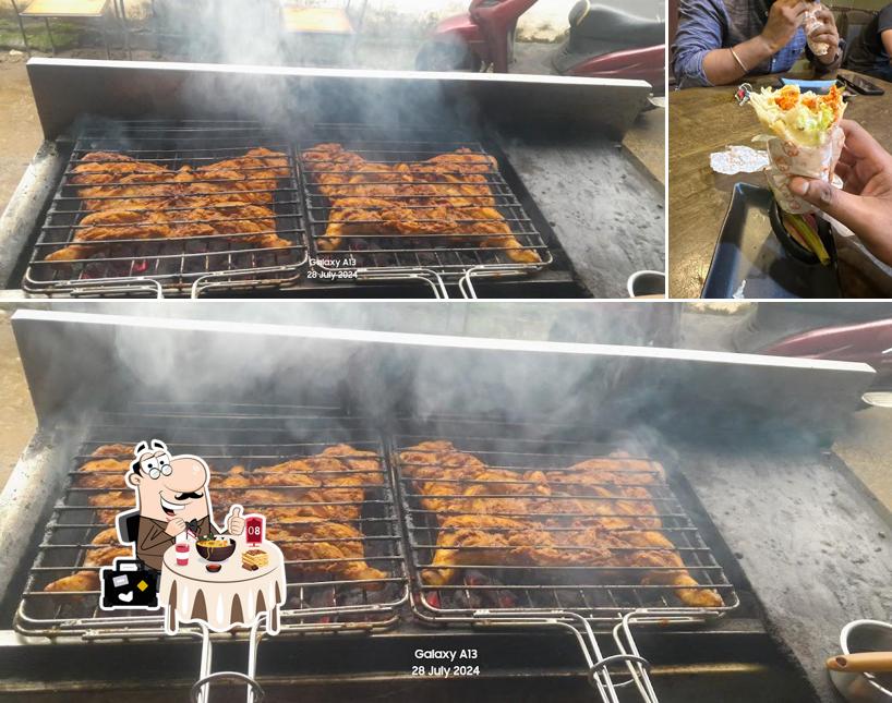 Food at Spot Kitchen Shawarma Hub Vadanappally