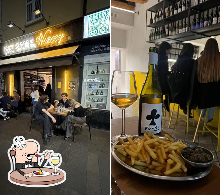 Platti al FAT SAM at the Winery