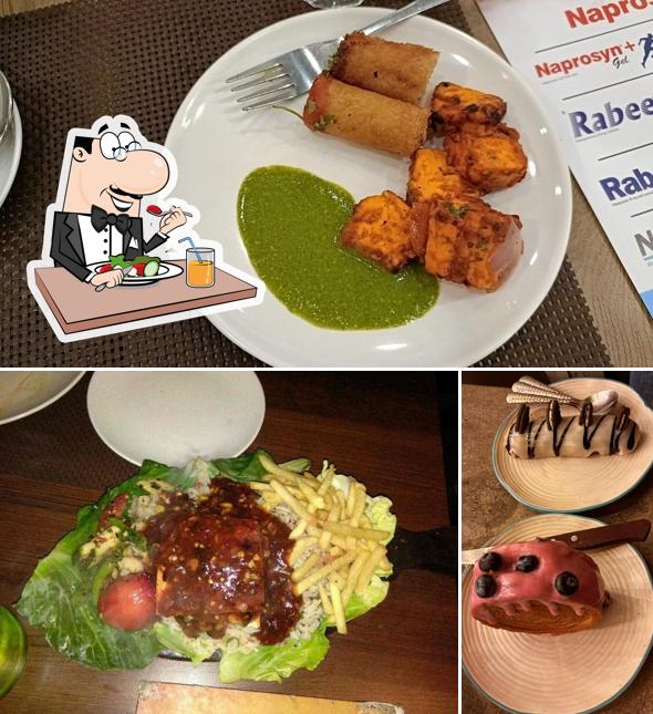 Food at La Terranza-Roof top Restaurant & Banquet