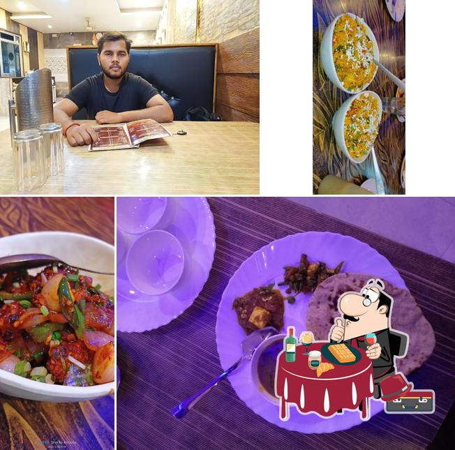 Waffles at Raj Mahal Restaurant