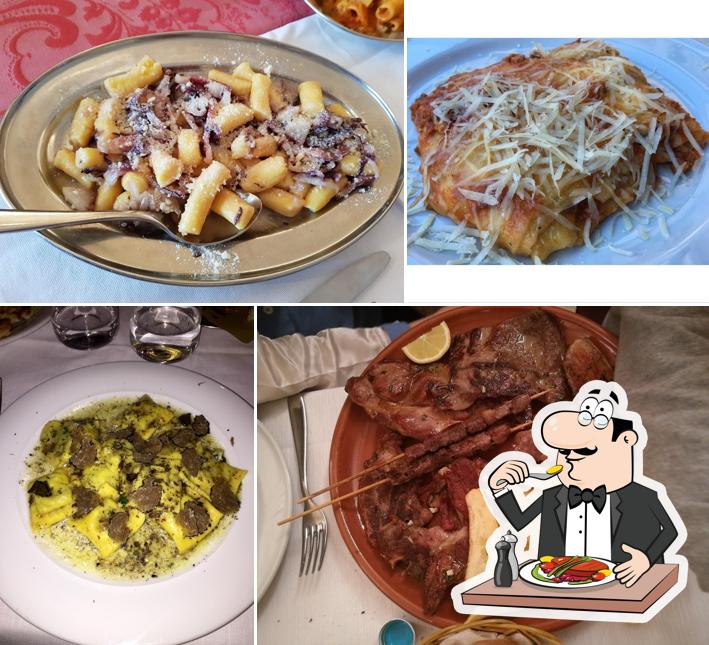 Platti al Osteria Nonna Nina