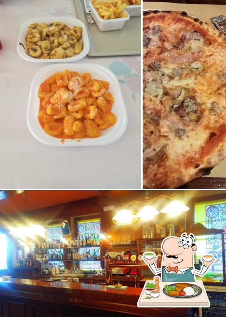 Pizzeria Pop Corn si caratterizza per la cibo e bancone da bar