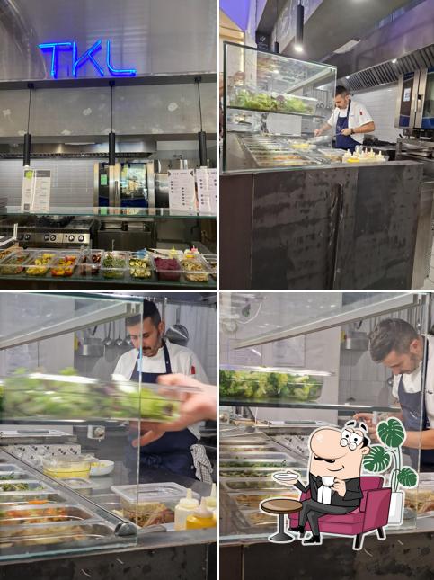 Gli interni di The Kitchen Lab