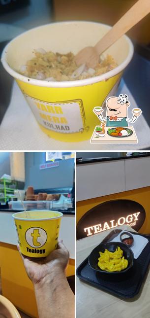 Food at Tealogy Cafe