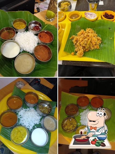 Chicken curry at Bojanalaya Veg Restaurant