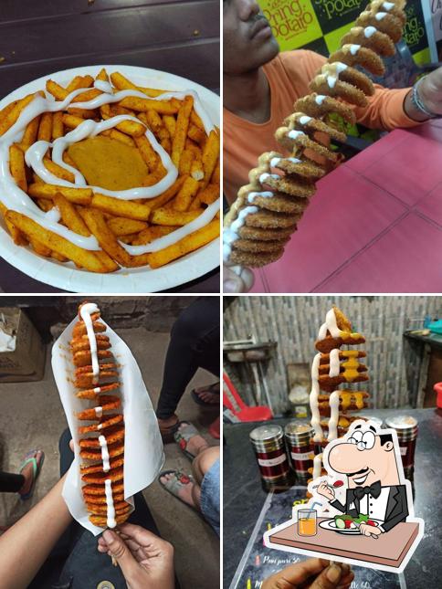 Food at Spring potato