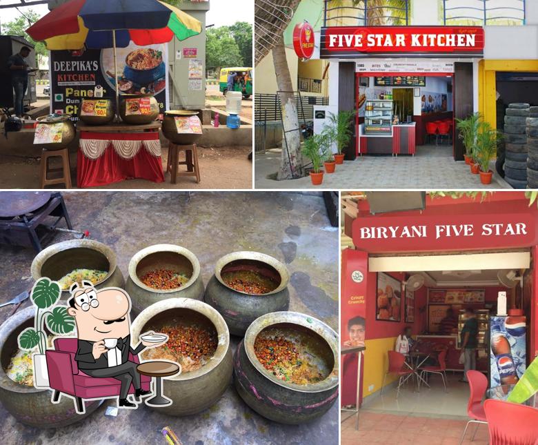 The interior of biryani five star