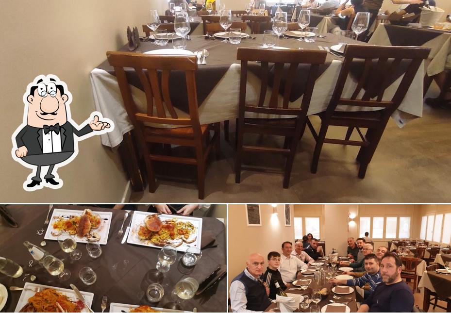Gli interni di Ristorante Trattoria Del Pesce Fresco