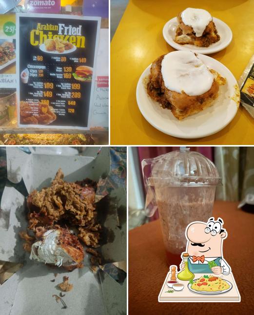 Food at Arabian Tasty Cafe