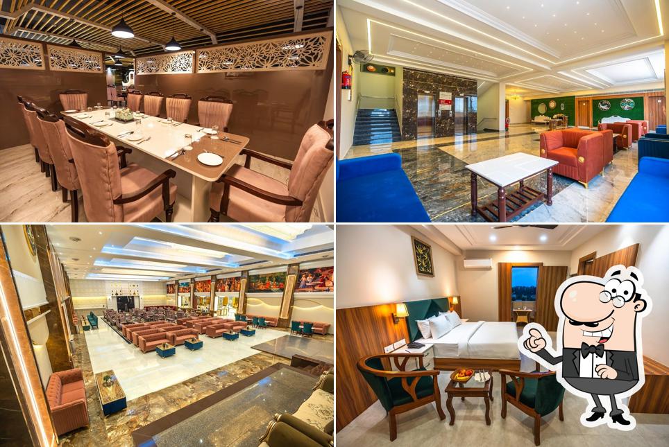 The interior of Clarks Inn, Bathinda