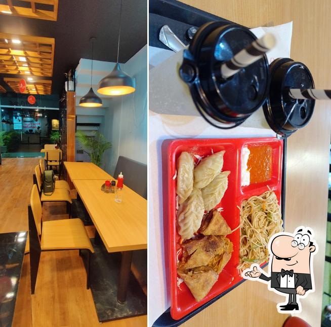 The interior of One9 Cuisine