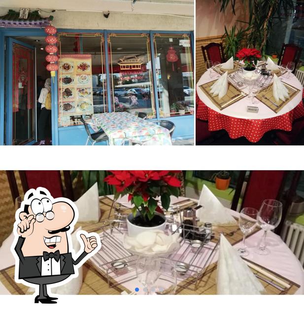 Gli interni di Restaurant China Town
