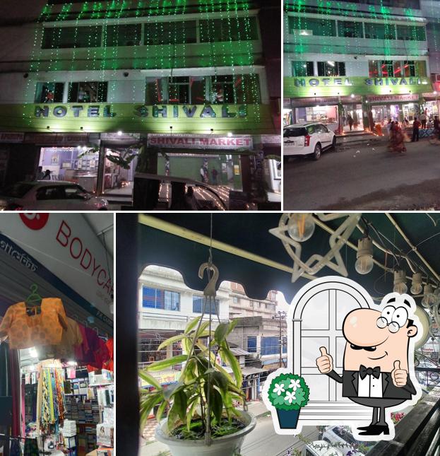 The exterior of Hotel Shivali