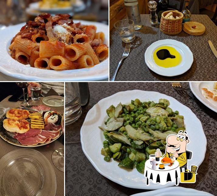 Platti al Ristorante Santa Cristina al Quirinale