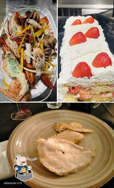 La foto di cibo e bevanda da Trattoria bar capriccio