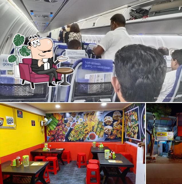 The picture of interior and exterior at WOW CHINA TOWN