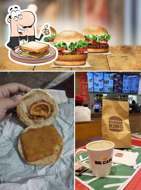 Grilled cheese sandwich at Burger King