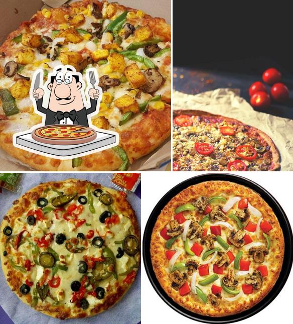 Pick pizza at Classic Pizza