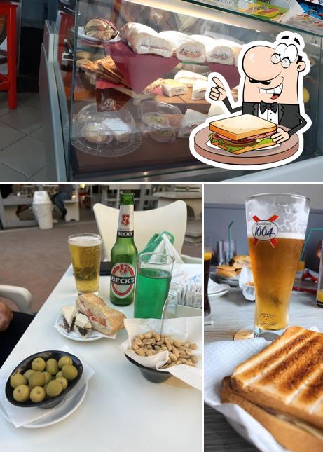 Toast al formaggio al Roxy Bar Dorgali