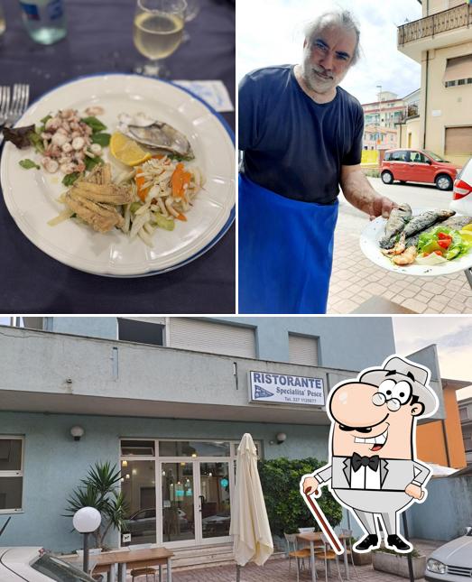 Guarda la immagine che presenta la esterno e cibo di Ristorante La Trattoria