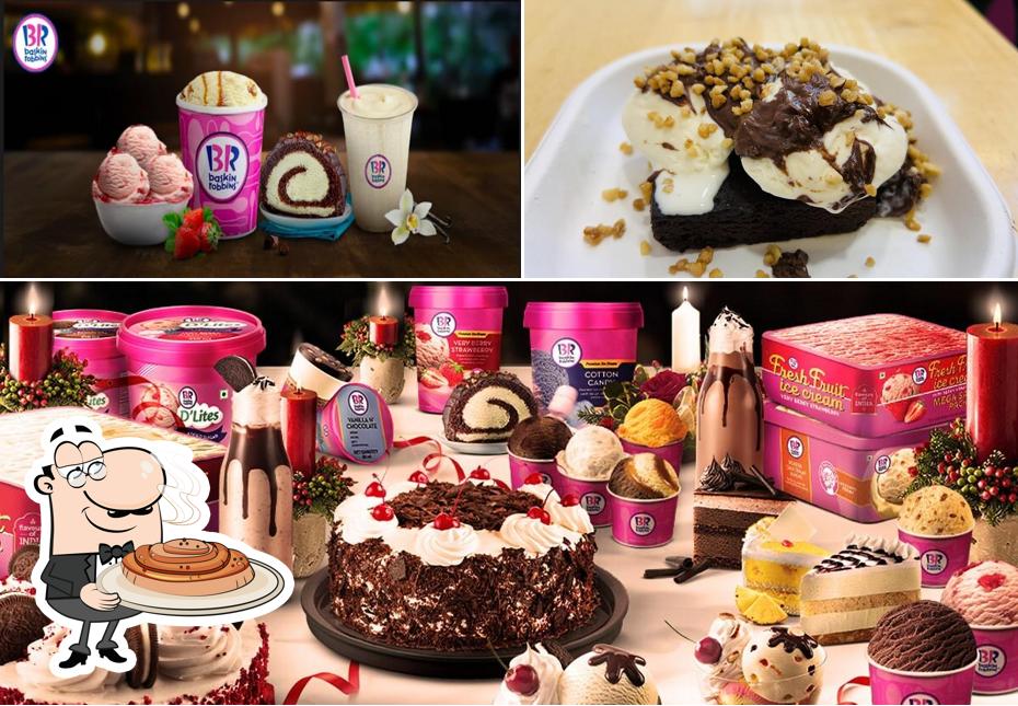 See this pic of Baskin Robbins