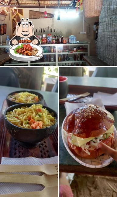 This is the picture showing food and interior at Coorg Tender Cafe