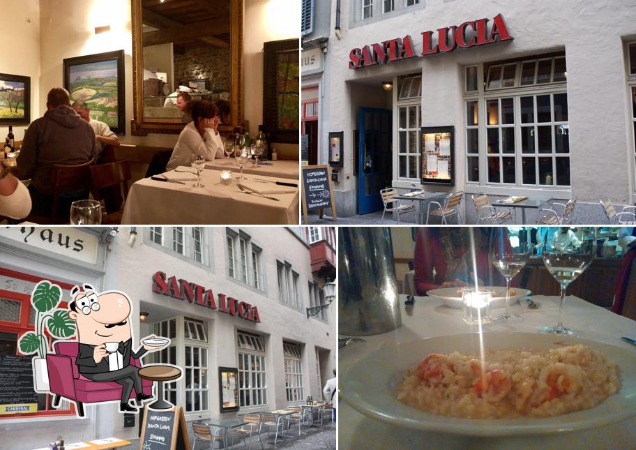 Gli interni di Santa Lucia
