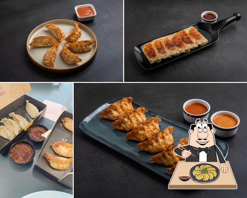 Gyoza at Prasuma Momo Kitchen