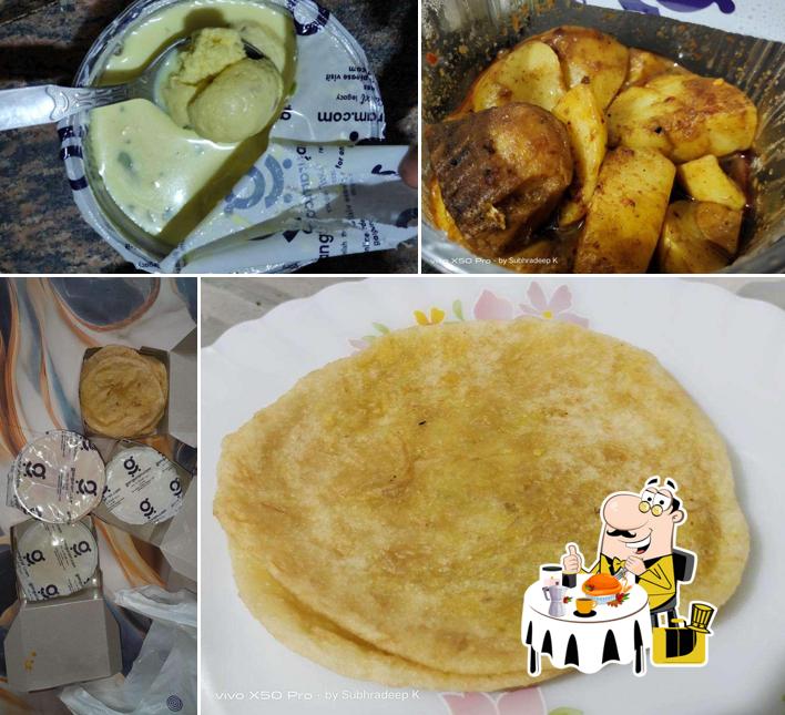 Food at Ganguram Sweets