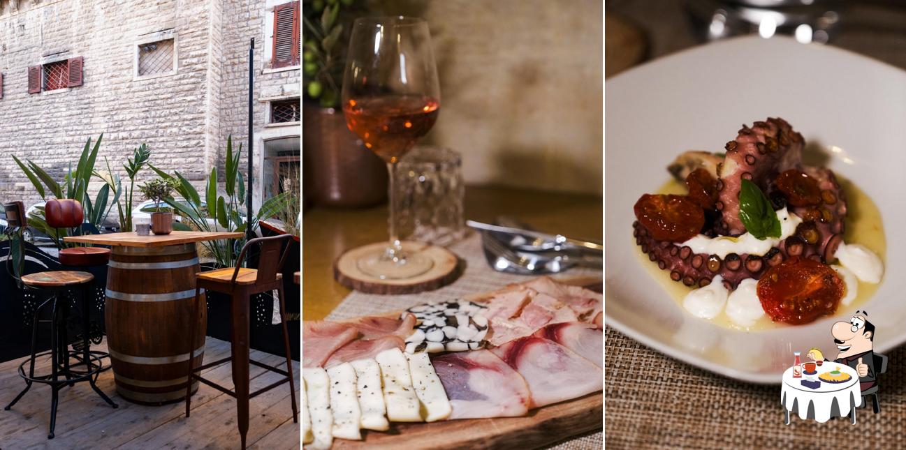 Piatto di formaggi al Il Polpo Riccio