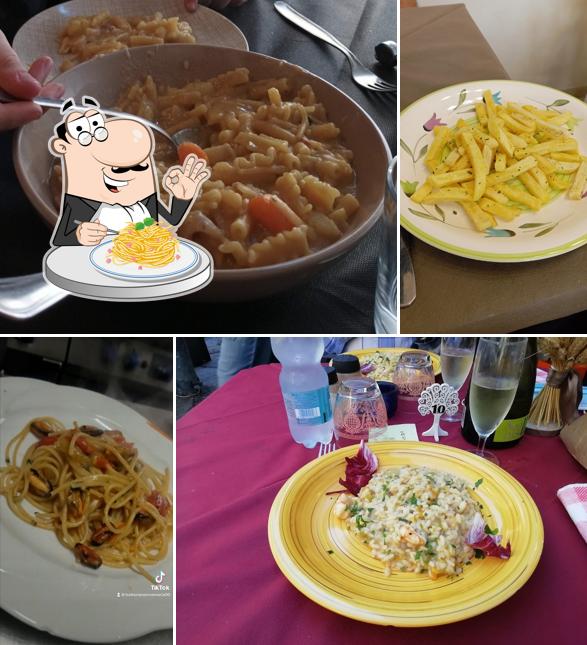 Spaghetti alla carbonara al Trattoria Nonna Maria
