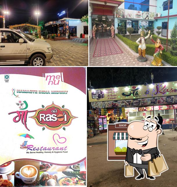 Check out the outside part of MAA KI RASOI